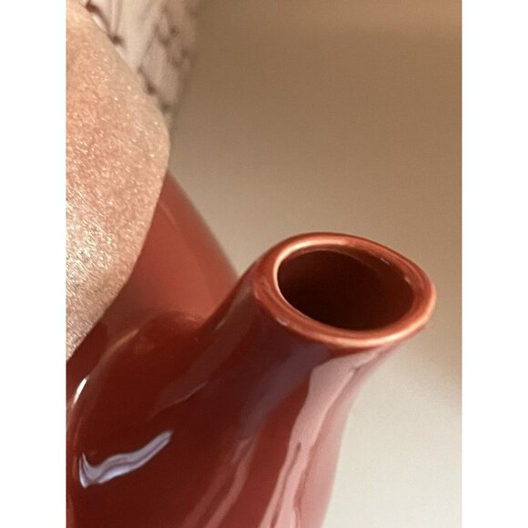 New In Box  Cordon Bleu Teapot With Infuser Color RED - Picture 7 of 12